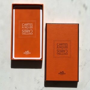 Hermes Knotting Cards MINT Cartes à Nouer